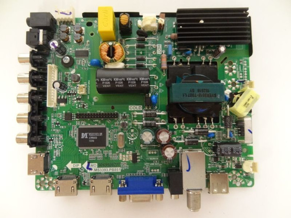 Seiki SE43FK Main Board / Power Supply (34013968) LC430DUY-SHA1 H15061255