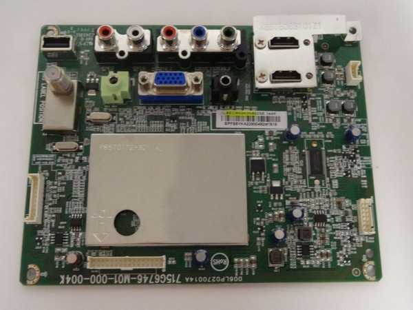 Vizio E280-B1 Main Board (XECB02K058) 756XECB02K058