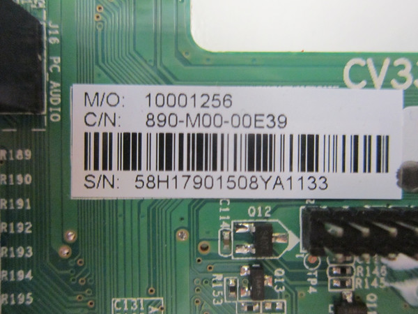 Element ELEFT556 Main Board (SY15241-5) 58H1790