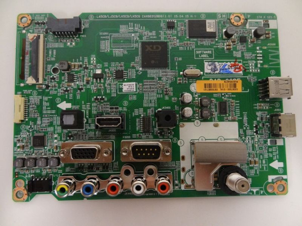 LG 43LX340H-UA BUSYLJR Main Board (EAX66302806) EBT63987101
