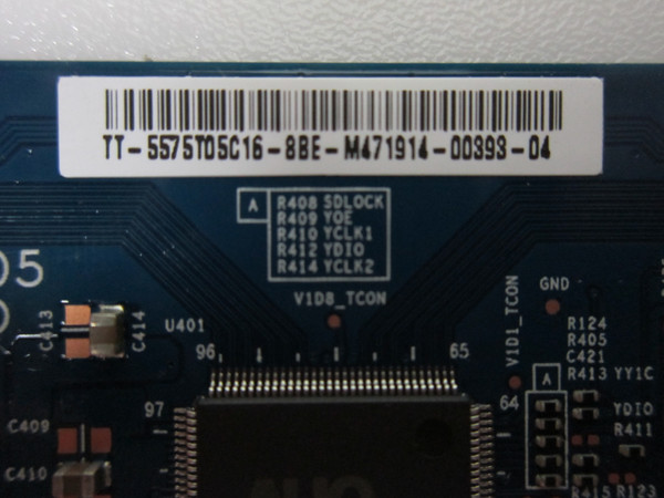 Vizio E75-F2 T-Con Board (65T52-C05) 55.75T05.C16