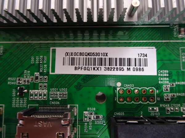 Insignia NS-39DR510NA17 Main Board (715G7228-M01-002-004Y) 756TXGCB01K0320