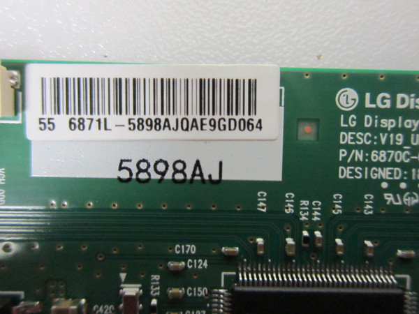 Sanyo FW55R70F T-Con Board (6870C-0805A) 6871L-5898A