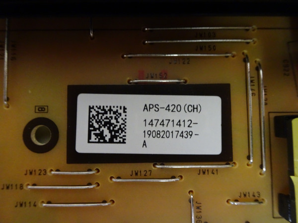 Sony XBR-65X900F G83 Power Supply (APS-420) 1-474-714-12