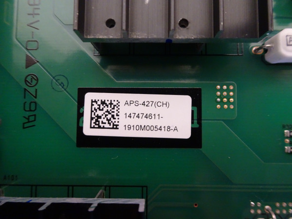 Sony XBR-65XA9G G95 Power Supply (APS-427) 1-474-746-11