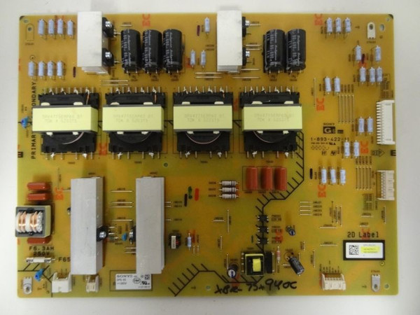 Sony XBR-75X940C G6 Power Supply (DPS-85) 1-474-576-11