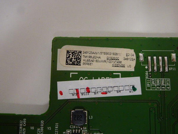 Hisense 65R6E1 Main Board (249122A, RSAG7.820.8593/ROH) 249123A