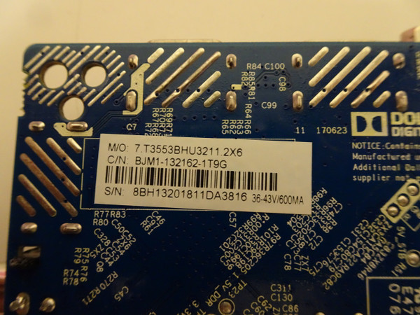 Element ELEFW328 Main Board (CV3553BH-U32, BJM1-132162-1T9G) 8BH1320