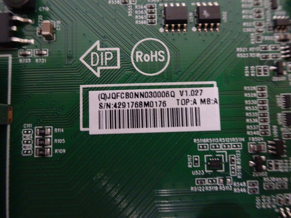 Viewsonic VS16174 Main Board (715G7560-M0F-000-004K) JQFCB0NN030006Q