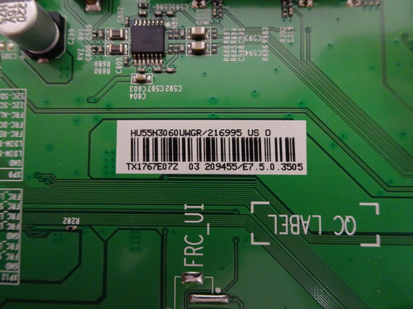 Sharp LC-55LBU591U Main Board (209455, RSAG7.820.7351/ROH) 216995