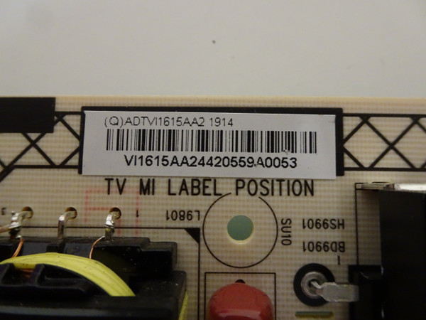 NEC E437Q Power Supply (715G9384-P01-002-0H3S) ADTVI1615AA2