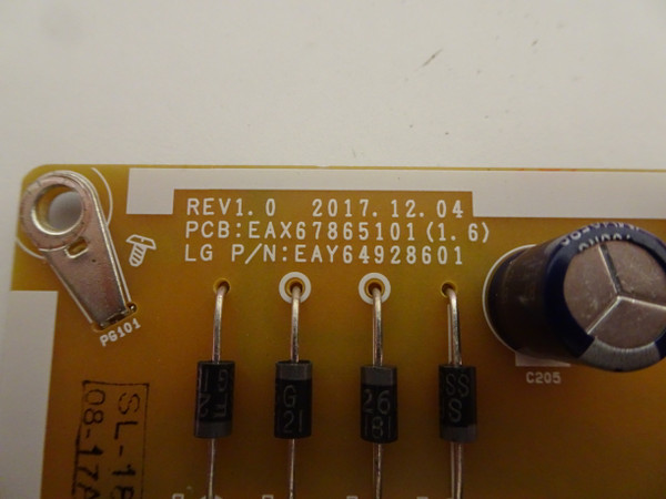 LG 43UK6500AUA Power Supply (LGP43T-18U1) EAY64928601