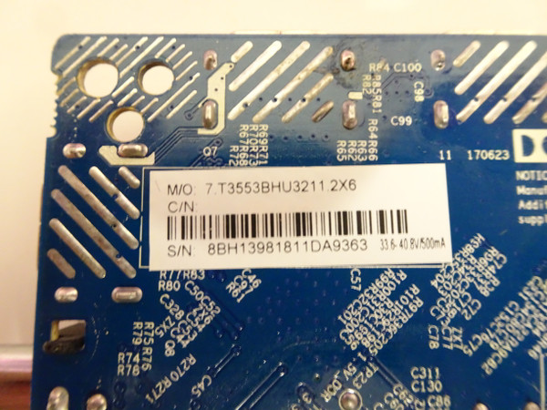 Element ELEFW328 Main Board (CV3553BH-U32) 8BH1398