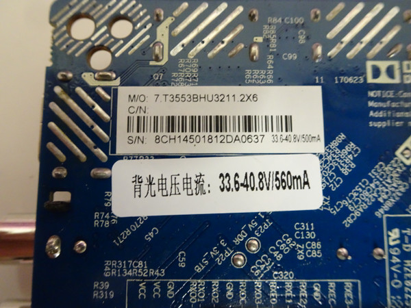 Element ELEFW328 Main Board (CV3553BH-U32) 8CH1450