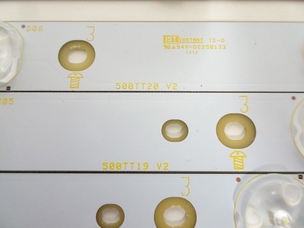 Vizio E500I-B1 LED Backlight Strip Set (16) 500TT19 500TT20