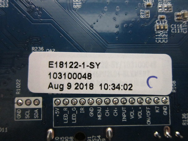Element E4STA5517 Main Board (CV838H-B) E18122-1-SY