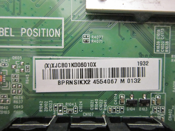 Element E4ST6519RKU Main Board (715G8501-M01-B00-005T) 756TXJCB01K006