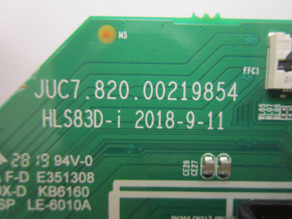 Element ELST4316S Main Board (999B9WBM0) JUC7.820.00219854