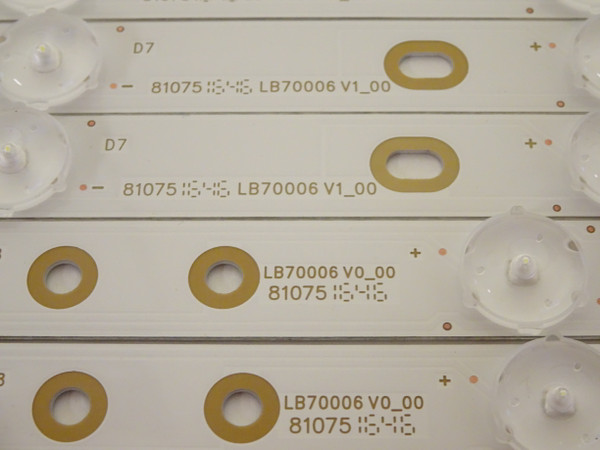 Vizio E70-E3 LED Backlight Strips Set (12) LB70006 V1_00 / LB70006 V0_01