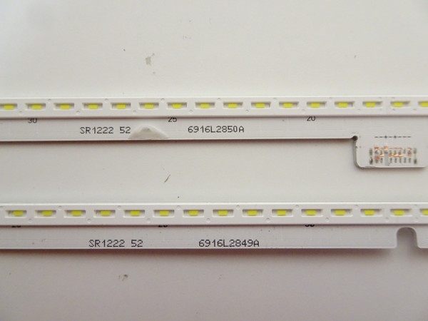 LG 55SJ8500 LED Backlight Strip Set (2) 6916L-2849A / 6916L-2850A