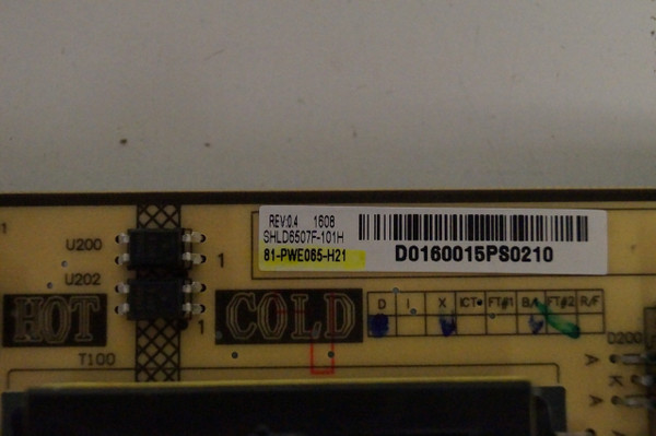 TCL 65US5800 Power Supply (SHLD6507F-101H) 81-PWE065-H21