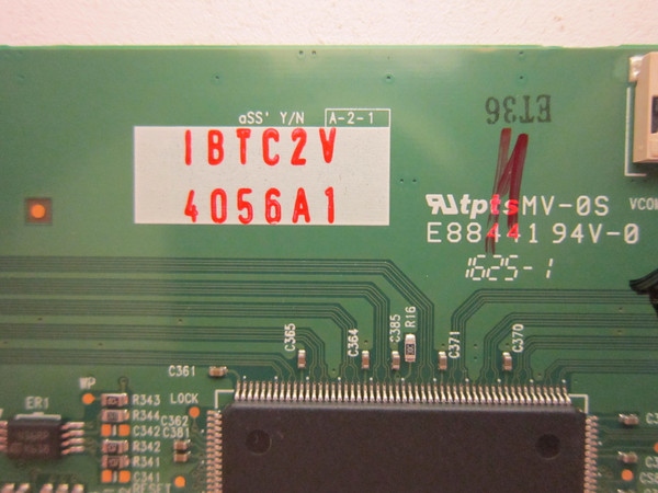 Dell U3415W Asus PG348Q T-Con Board (6870C-0536A) 6871L-4056A