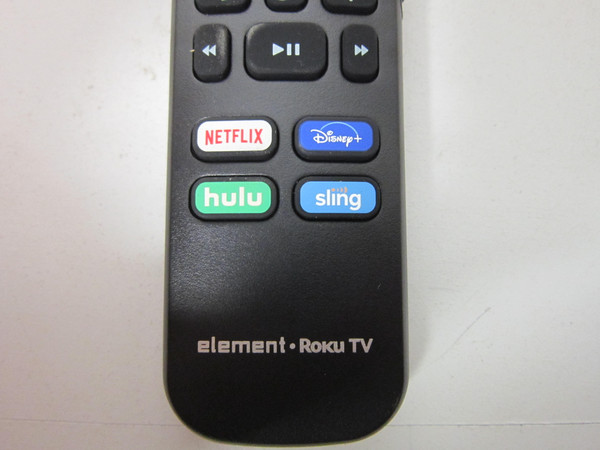 Element E4SW7019RKU RokuRemote Netflix Disney+ HULU Sling (RC-AFIR) 3226000883-NEW