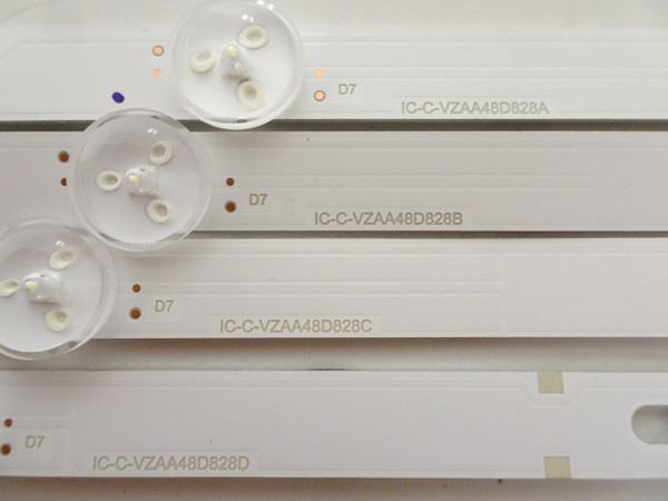 Vizio D48F-E0 LED Backlight Strip Set (4) IC-C-VZAA48D828A/B/C/D