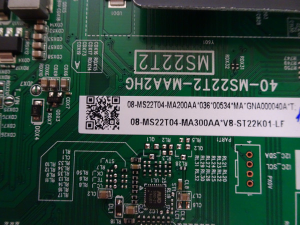 TCL 43S421 Main Board (40-MS22T2-MAA2HG) 08-MS22T04-MA200AA