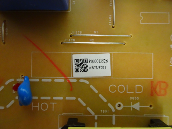 Philips 50PFL5703/F7 ME1 Power Supply (BAA7U1F0102 1, AB7UF021) AB7UFMPW-001