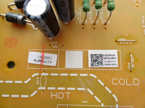Philips 55PFL5703/F7 DS5 Power Supply (BAB7UHF0102 2, AB7RUMPW) AB7RUMPW-001