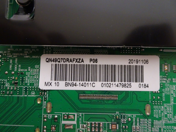 Samsung QN49Q7DRAFXZA Main Board (BN97-15514C) BN94-14011C