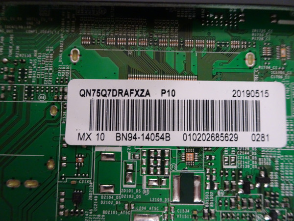 Samsung QN75Q7DRAFXZA Main Board (BN97-15553H) BN94-14054B