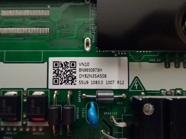 Samsung UN55TU700DFXZA Main Board (VT55UH160) BN96-50973H