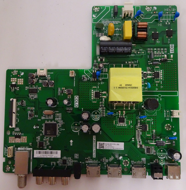 Hisense 40H3F9 Main Board (TP.MS3553.PB766) 261100