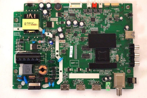 TCL 32S3750 Main Board (40-UX38M0-MAD2HG) T8-32NAZP-MA2
