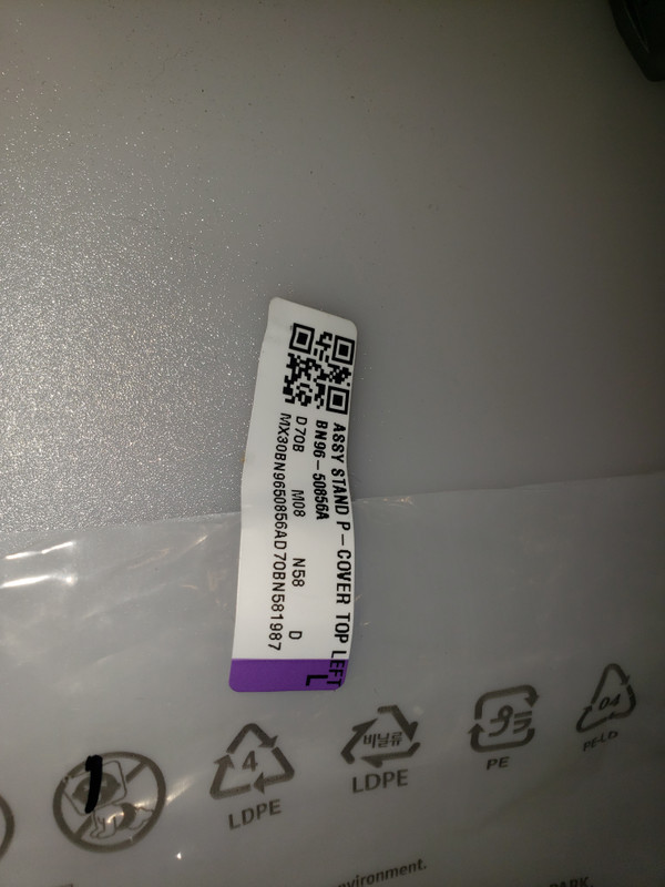Samsung UN50TU7000 UN55TU7000 UN58TU7000 STAND LEGS  - NEW