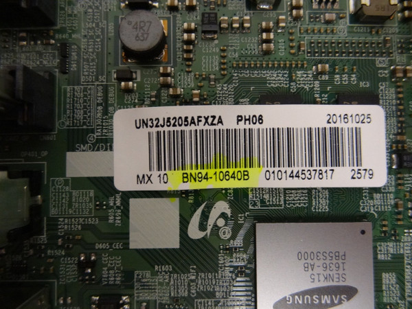 Samsung UN32J5205AFXZA Main Board (BN97-11038A) BN94-10640B