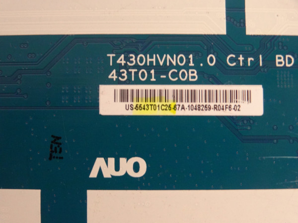 TCL 43FP110 43FP110TAAA Sharp LC-43LB481U T-Con Board 55.43T01.C25