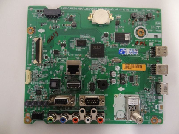 LG 43LW540S-UA BUSWLJR Main Board (EAX66921904) EBT64315601