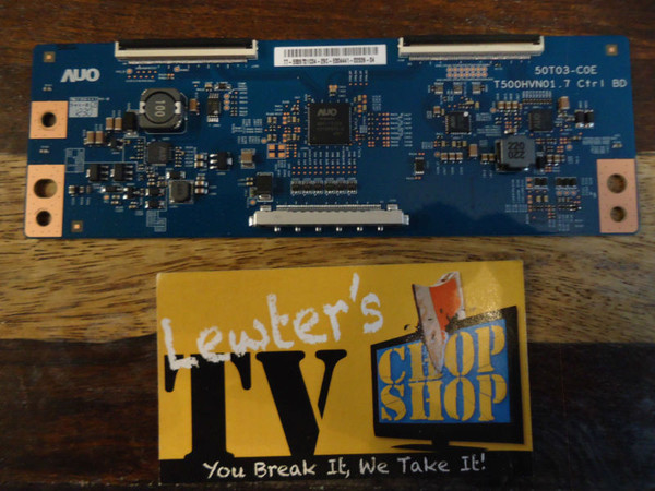 Samsung UN39EH5003FXZA T-Con Board 50T03-C0E T500HVN01.7 55.39T01.C04