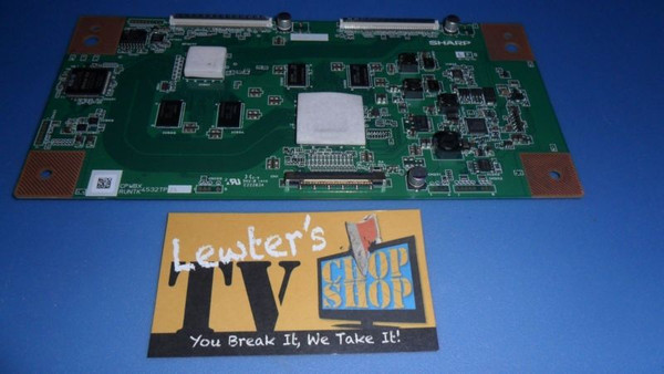 Sharp LC-60E69U / Westinghouse VR-6025Z T-Con Board CPWBX4532TPZA RUNTK4532TPZA