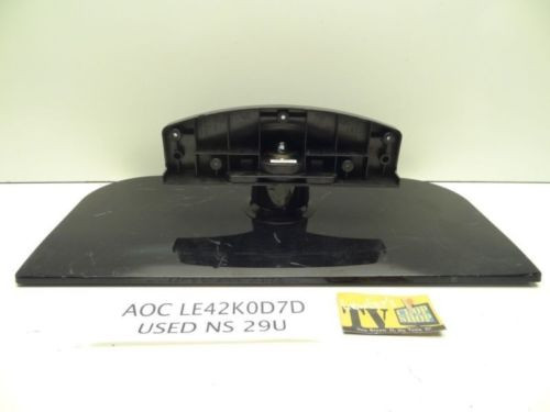 AOC LE42K0D7D Pedestal Stand Fair Condition NO Mounting Screws