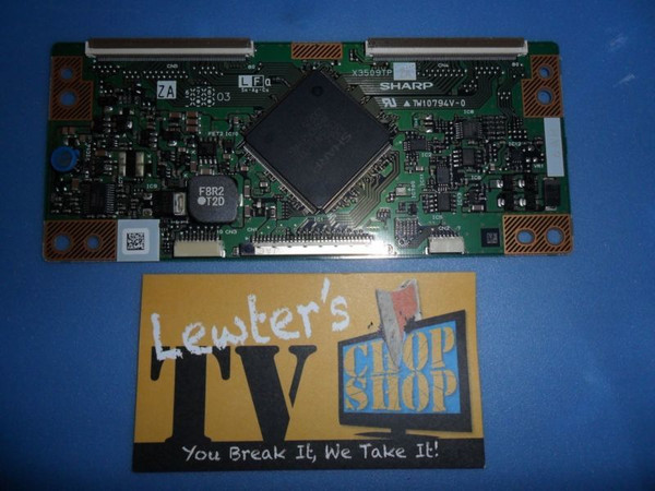 Sharp LC-40C32U T-Con Board CPWBX3509TPZA X3509TPZA