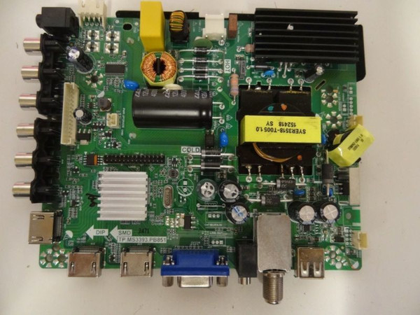 Upstar P40EA8 Main Board / Power Supply (V400HJ6-PE1, TP.MS3393.PB851) U15082471