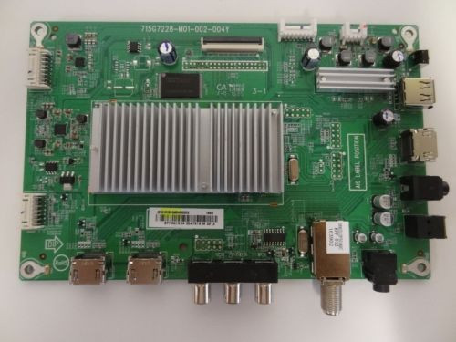 Sharp LC-43LB481U Main Board - (715G7228-M01-002-004Y) - 756TXGCB0QK0450