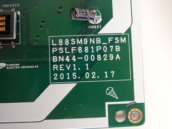 Samsung UN88JS9500FXZA Power Supply Board PSLF881P07B BN44-00829A
