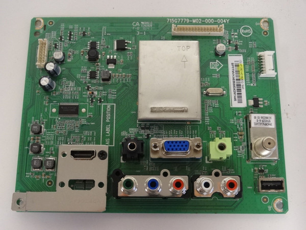 Vizio D24HN-D1 Main Board (XFCB01K0180) 756TXFCB01K0180