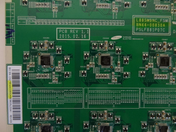 Samsung UN88JS9500FXZA LED Driver PSLF881P07C BN44-00830A
