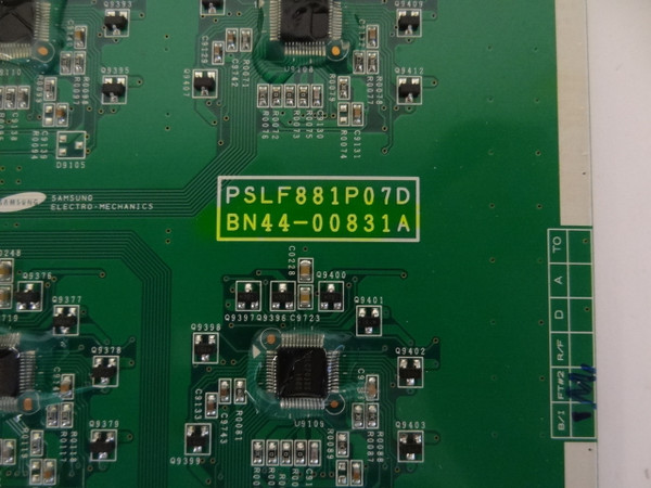 Samsung UN88JS9500FXZA LED Driver PSLF881P07D BN44-00831A